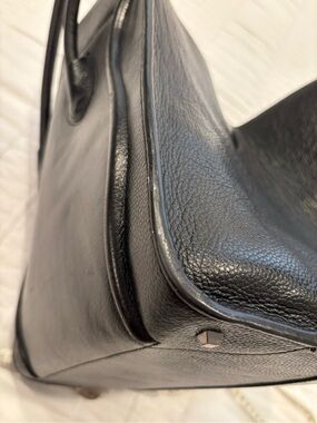 Black Leather women’s Big bag (see all measurements and conditions)